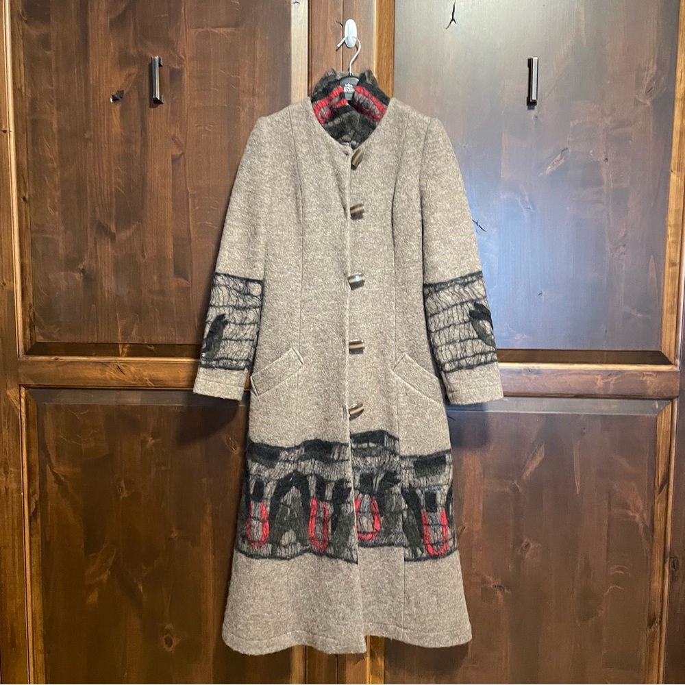Zuza Bart long wool coat